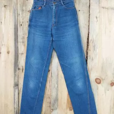 Vintage Gloria Vanderbilt Jeans 70s 26x31 Orange Stitching Logo • $20.16