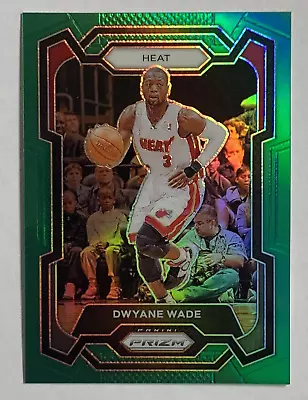 2023-24 Panini Prizm Dwyane Wade Green Prizm #182 • $2