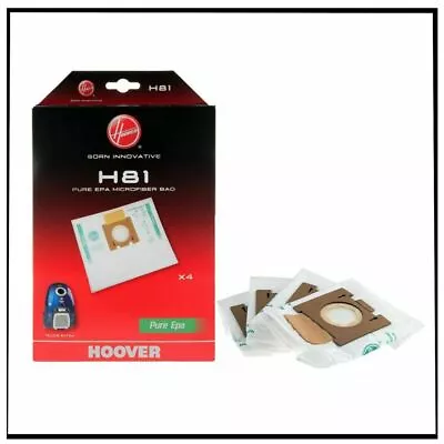 Hoover Telios Extra Tx50pet Tx51 Tx52 Tx60pet Vacuum Cleaner Paper Dust Bags H81 • £16.99