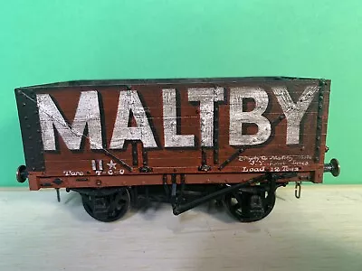 7mm Gauge O ‘Maltby’’ Private Owner 8-plank 12 Ton Coal Wagon Kit/Scratchbuilt • £12