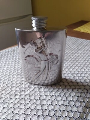 £5 • Buy Sheffield Pewter Hip Flask