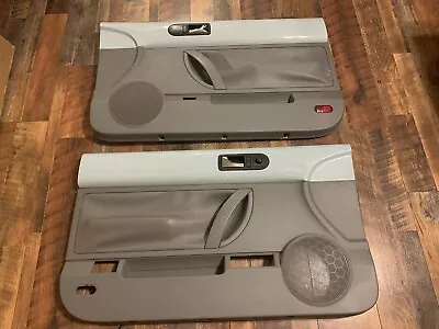 2003-2010 VW Beetle Convertible Door Panels Robin Egg Aquarius Blue / Gray • $1199.99