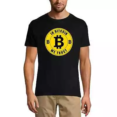 Men's Graphic T-Shirt In Bitcoin We Trust Traders Quote - Crypto Mining • $43.99