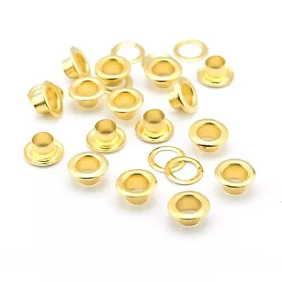 200Sets 3/16 Inch Eyelets And Grommets Metal Eyelets Grommet Kit With Washers... • $15.72