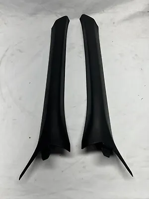 🔴 92-99 BMW E36 3-Series Convertible Front A-Pillar Trim Panels SET Black OEM • $185.99