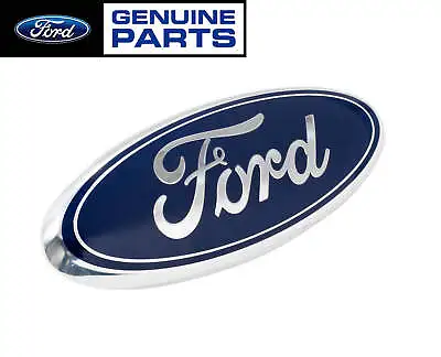 $44.50 • Buy 2007-2012 Edge Flex Taurus X Genuine Ford OEM 9  Front Blue Oval Grille Emblem