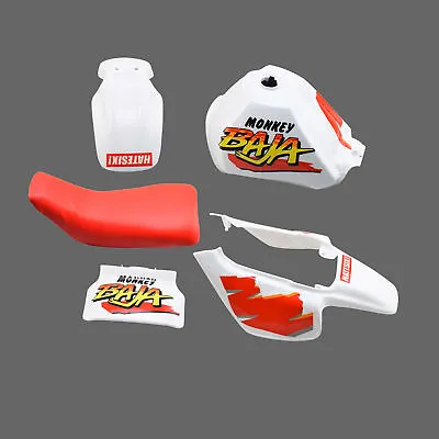 Motorcycle Plastic Parts & Seat &Fuel Tank For Honda Monkey Baja Z50 Z50Y Z50J • $237.49