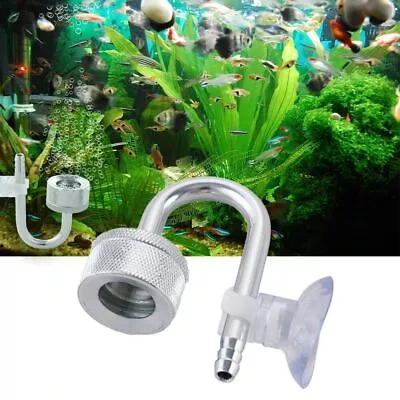 U-Shape Tube CO2 Diffuser Fish Tank Aquarium Air Atomizer • £5.66