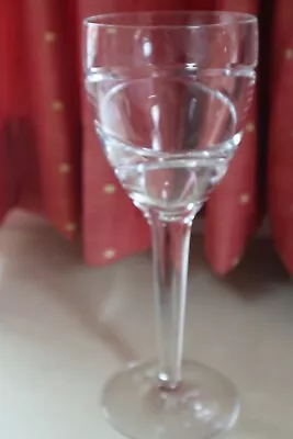 1 Immaculate  Aura  Wine Glass Stuart Crystal/Jasper Conran Signed 25.5cm Tall • £60