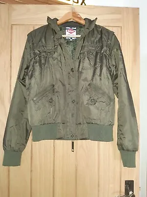 £15 • Buy Lee Cooper Khaki Bomber Jacket
