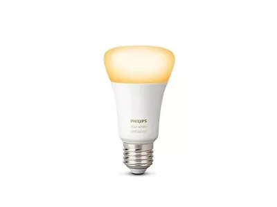 Philips Hue A19 Bluetooth Smart LED Bulb 7.5W 800 Lumen White Ambiance • $83.15