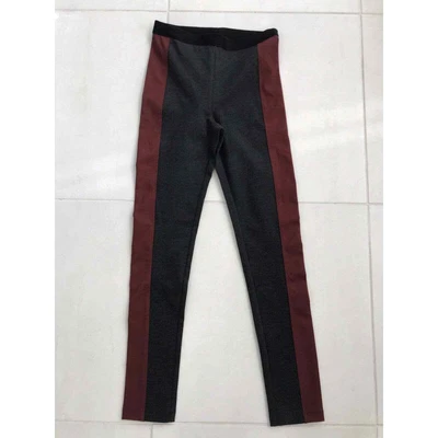 $35 • Buy BCBGMaxAzria Women Sz S Legging Pants Color Block  Pull On Knit NWT