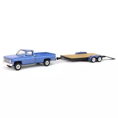1/64 1981 Chevrolet C-20 Trailering Special With Flatbed Trailer Hitch & Tow • $21.49