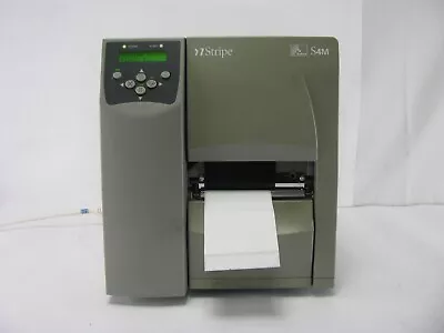 Zebra S4M Thermal Label Printer USED WORKING PULL FROM BUSINESS S4M00-2001-0200T • $47.50