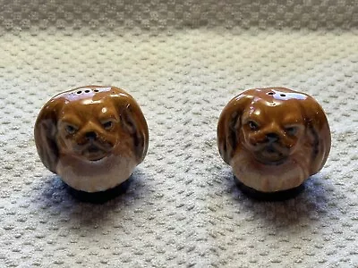 Pair Of Rosemeade Pekinese Salt And Pepper Shakers  • $60