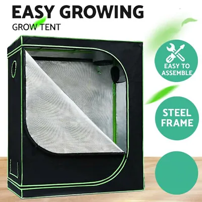 $65.90 • Buy Grow Tent Hydroponics System Indoor Room Plant Reflective 600D Oxford Cloth