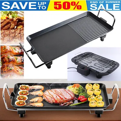 £17.90 • Buy Small Large Grill Table Electric Bbq Griddle Camping 1500w