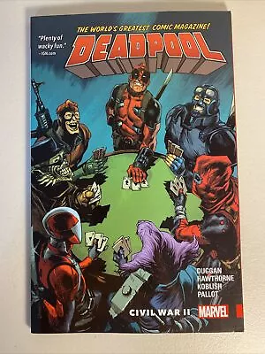 Deadpool Ser.: Deadpool: World's Greatest Volume 5 : Civil War II By Gerry... • $8.99