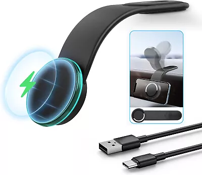 For Magsafe Car Mount Charger 15W Wireless Car Charger Phone Holder Magnetic. • $19.99