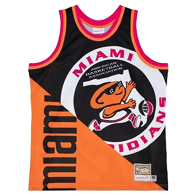 New Court Culture X Mitchell & Ness NBA Miami Floridians ABA Mesh Jersey Tank. • $49.95