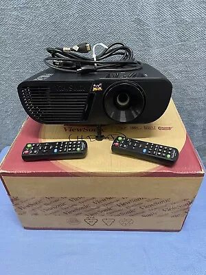 Open Boxed Viewsonic LightStream PJD5155 PJD5 Series DLP TV Projector HDMI 2 Rem • $150