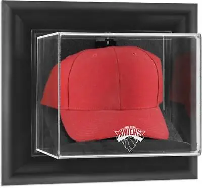 New York Knicks Black Framed Wall Mount Cap Display Case - Fanatics • $84.99