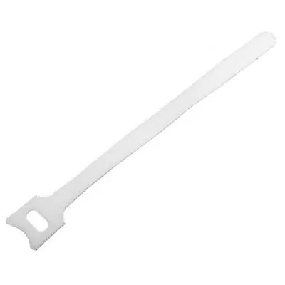 White Hook & Loop Cable Tie 12mm Width X 150 180 200 300mm Length Ties Straps • $6.95