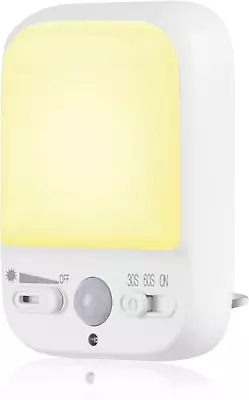 £8.96 • Buy LED Night Light Plug In Walls, Night Light Motion Sensor With 4 Lighting Modes,