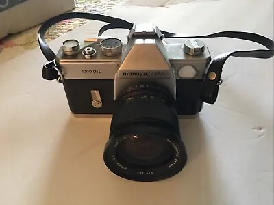 Mamiya  Sekor. 1000DTL Single Lens Reflex Camera With Flash And Case • $179.99