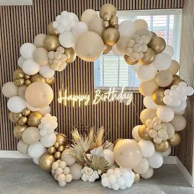 Balloon Arch Kit +Balloons Garland Birthday Wedding Party Baby Shower Decor UK 2 • £10.39