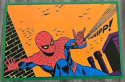 AMAZING SPIDER-MAN THIRD EYE BLACK LIGHT POSTER Marvel 20x30 • $40.03