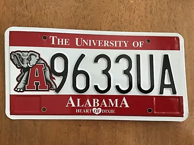 University Of Alabama License Plate Tag Specialty College • $19.99