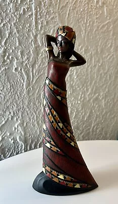 Enesco 1999 Parastone Mahogany Princess  Inspired  Figurine African Sculpture • $30