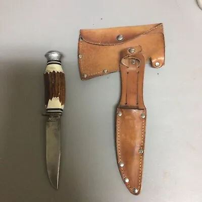 VINTAGE ANTIQUE VOOS SOLINGEN GERMAN HUNTING KNIFE Only!! • $150