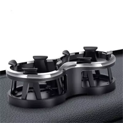 Center Console Dual Cup Holder Drinking Bottle Storage Box Organizer For Car SUV • $21.50