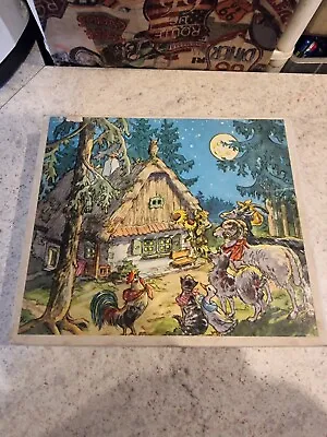 Vintage Wooden Block Jigsaw Puzzle 30 Blocks. VERY OLD! With Box • £29.99