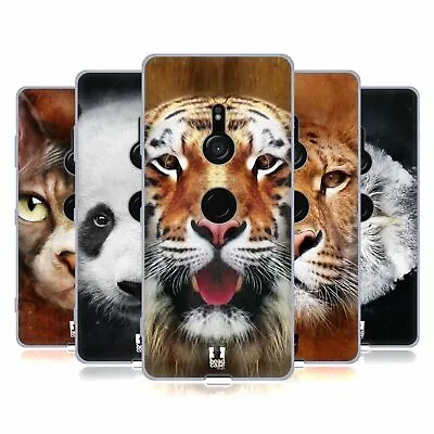$9.85 • Buy Head Case Designs Animal Faces Soft Gel Case & Wallpaper For Sony Phones 1