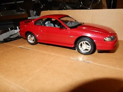 Promo Model 1994 Ford Mustang    1/25 Scale Plastic   Red • $20