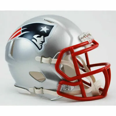 $29.88 • Buy New England Patriots NFL Replica Speed Mini Football Helmet 