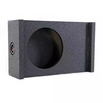 Q-Power QBSHALLOW12 Single 12  Universal Downfire/Behind Seat Shallow Sub Box • $62.69