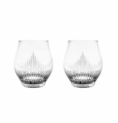 New Lalique Crystal 100 Points Shot Glass Pair #10484800 Brand Nib Save$$ F/sh • $199.99