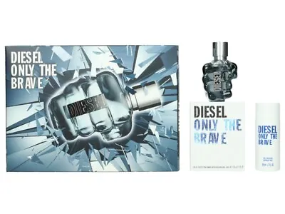 £37.48 • Buy Diesel Only The Brave Gift Set 35ml Edt + 75ml Shower Gel - Men's For Him. New