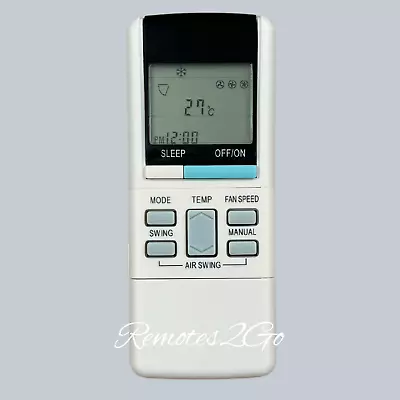 Panasonic Air Conditioner Remote Control CS-A70KE CS-A90KE CS-A90KR CS-C90KR • $19.50