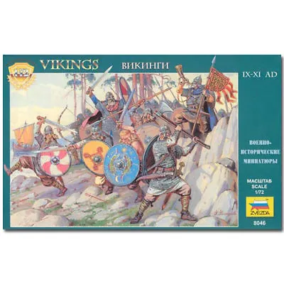 £14.95 • Buy ZVEZDA 8046 Vikings Model Kit 1:72