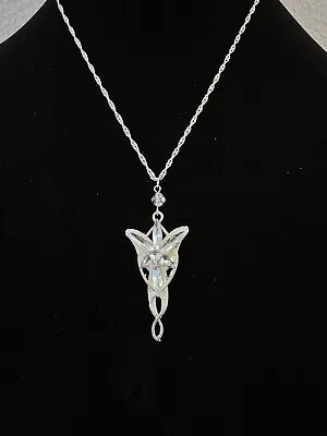 19  Lord Of The Rings Arwen Evenstar Necklace - Hobbit Elven Pendant Necklace • $14.99