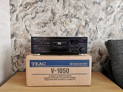 £249.99 • Buy TEAC V-1050 3 Head Cassette Deck Tape Player Dolby B-C NR HX PRO - Boxed