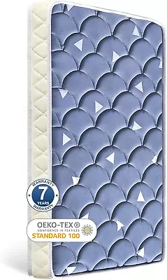 Premium Foam 4  Mini Crib Mattress 38  X 24  Thickened Design 3D Wrapped Edge  • $95.82