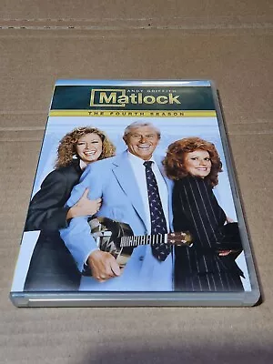 Matlock Complete Fourth Season 6-Disc DVD Set 23 Episodes Andy Griffith TV Show • $6.99