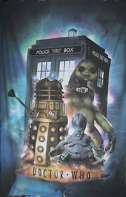 £205.56 • Buy ZAP LTD Y2K 2004 Doctor Who Duvet Cover Dalek - Tardis Print 79x52 1/2 Inch
