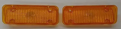 1971-72 Chevrolet Truck Parking Light Lenses LH & RH  Amber  • $27.18